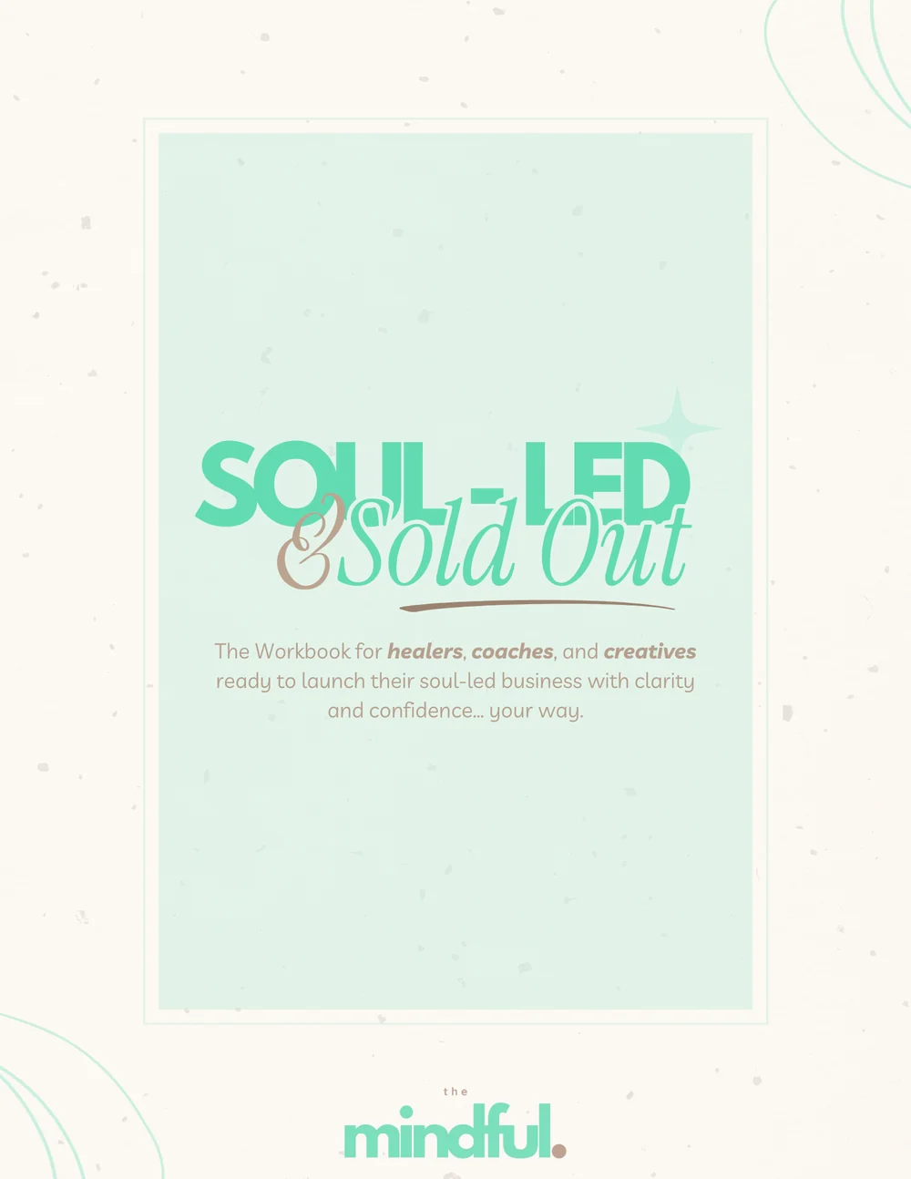 The first page of the Soul-Led & Sold Out workbook
